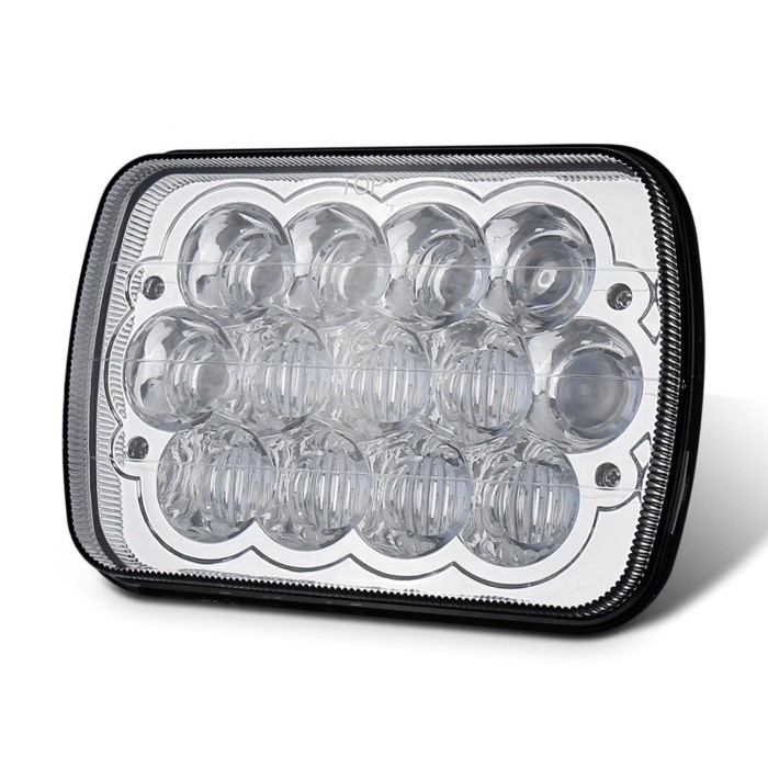 OVOVS Rectangular 7x6 Inch Led Headlamp 5X7 Inch Led Headlights for Jeep Cherokee XJ Jeep YJ XJ MJ