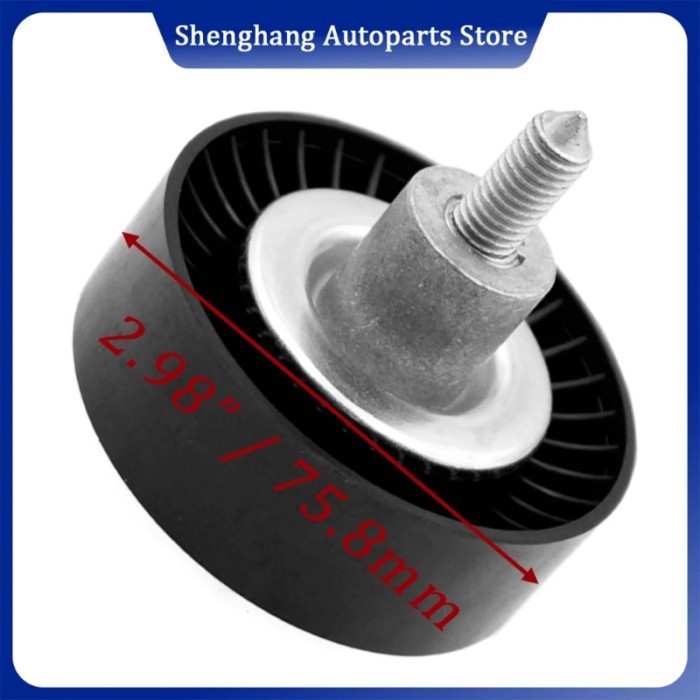 06E903341G Generator Driven Belt Ldle Pulley 06E903341A 06E903341B 95810211900 For A4 A5 A6 A7 A8 Q