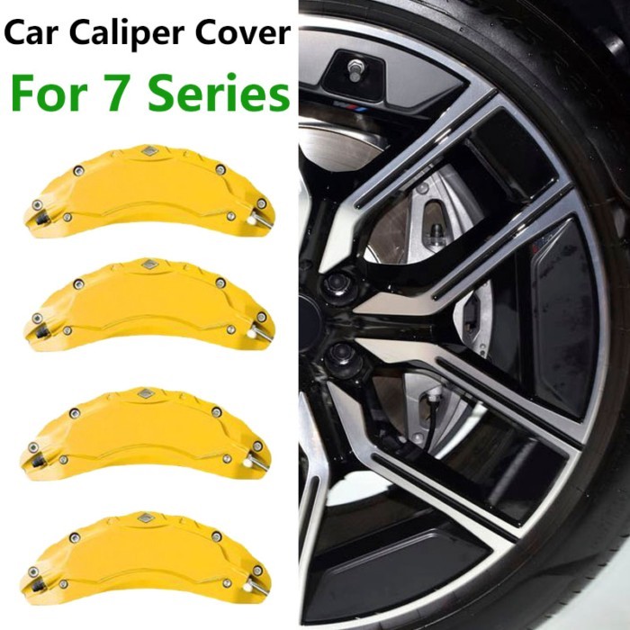For BMW 7 Series 2.0T 730 Car Brake Caliper Cover  Aluminum Alloy Front Rear Wheel Modification Ext