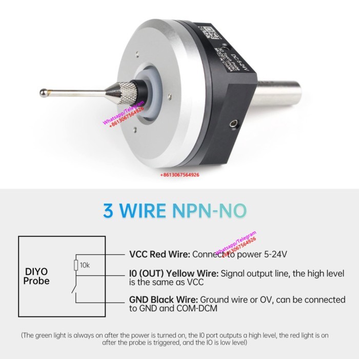 The Latest Upgrade V6 Anti-roll 3d Touch Probe Edge Finder Centering Desktop Cnc Probe Compatible W