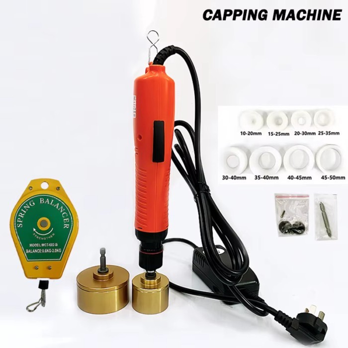 High Torque Electric Screwdriver, Direct Insert Electric Screwdriver, Capping Machine