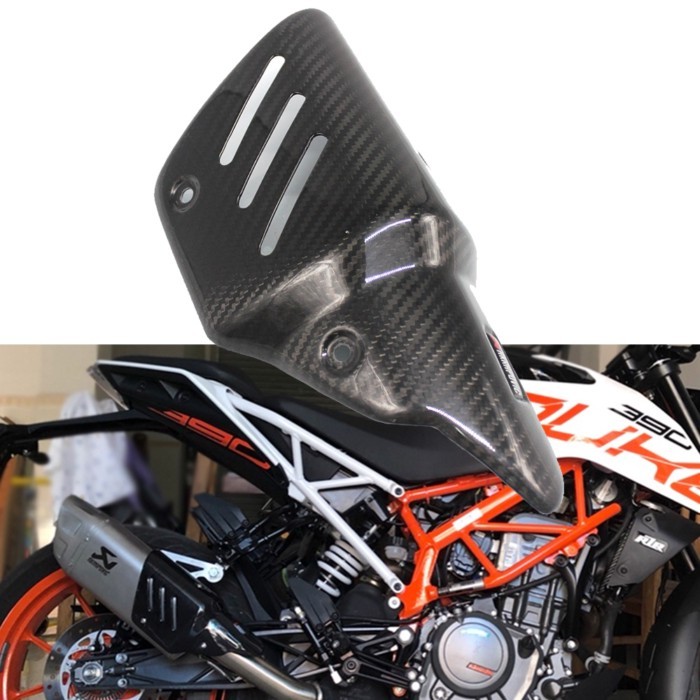 Exhaust Muffler Cover For Yamaha R1 R3 R6 Motorcycle Muffler Tube Escape Protection Guard Carbon Fi