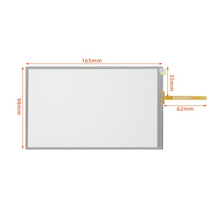 7-inch TS722FPC-A1-E Resistive Touch adapted to ET0700B0DM6 ET0700B0DH6 ET0700M5DH6 Resistive Touch