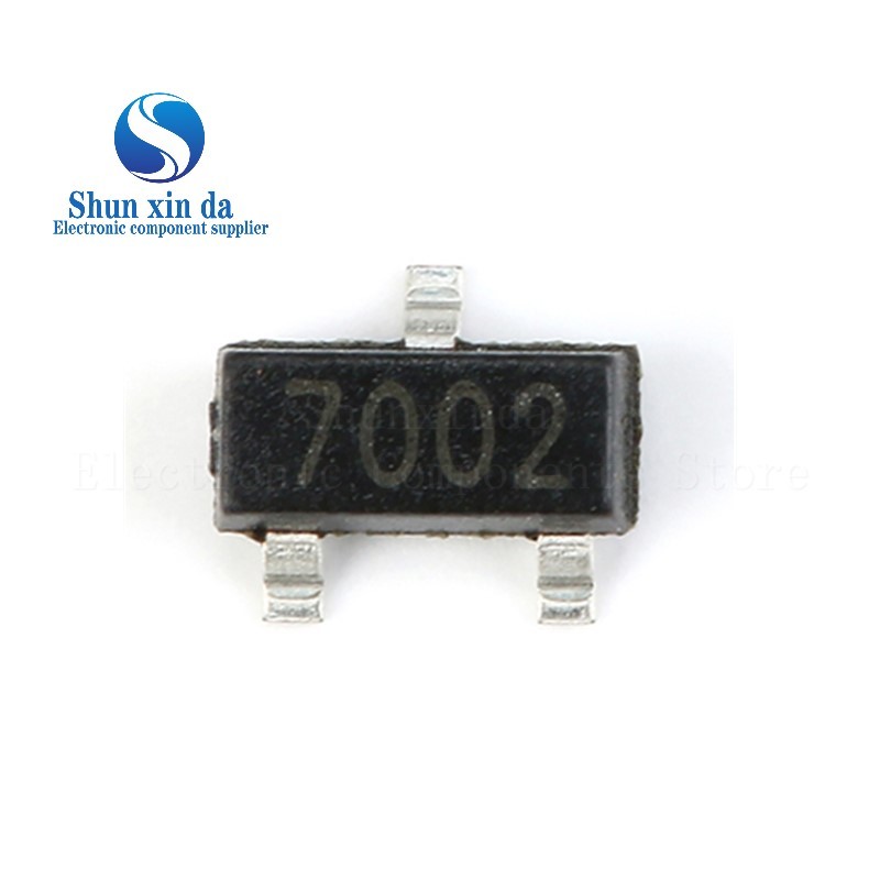 50PCS MMBD7000 M5C 2N7002 2N7002K LT1G 7002 702 72K 12W SOT23 100V 200mA 60V 340mA 115mA SMD MOSFET 