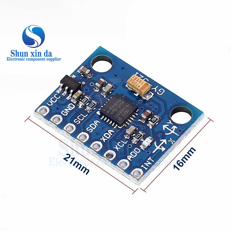 GY-521 MPU-6050 MPU6050 โมดูล 3 แกน analog gyro Sensor + 3 แกน Accelerometer โมดูล