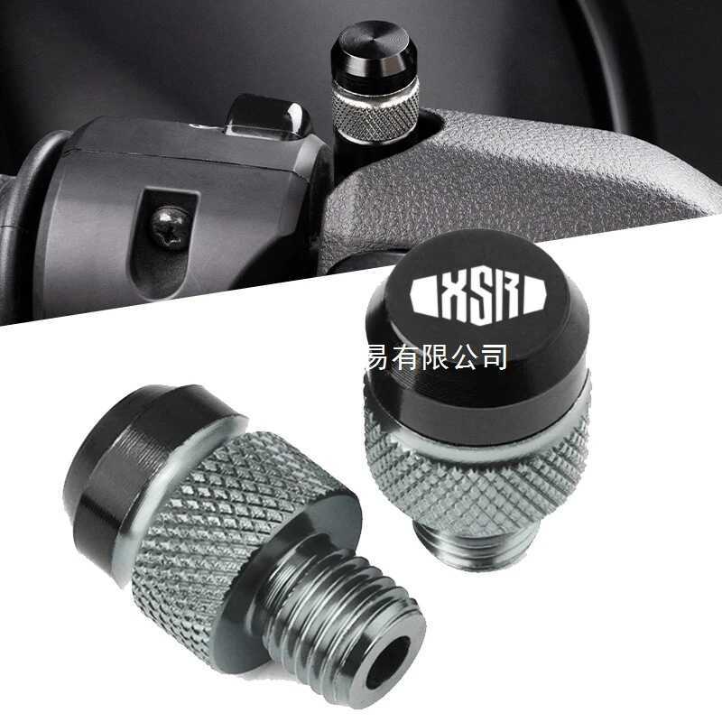 เหมาะสําหรับ Yamaha XSR700 XSR900 XSR700 900 ที่ยึดกระจกสกรูหมวก