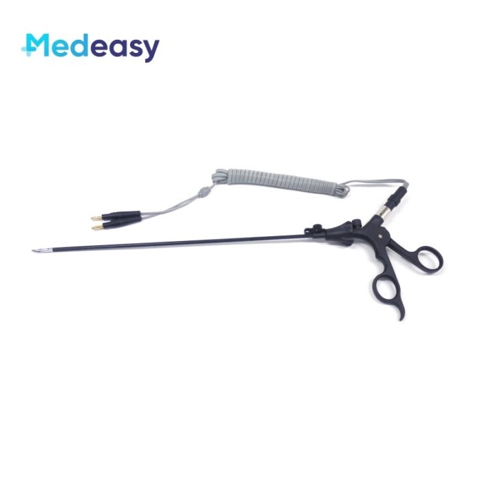 ,Laparoscopic Bipolar Forceps with Cable Laparoscopy Reusable Bipolar Coagulation Forceps