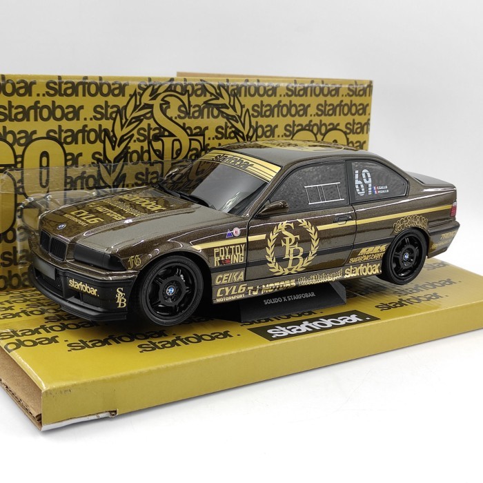SOLIDO S 1: 18 BMW BMW E36 COUPE M3 2022 โมเดลรถอัลลอย