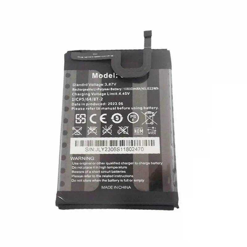 ▥ For Oukitel Wp28 Wp23 Original Battery, 10600Mah Rugged Mobile Phone Rechargeable Batteries,