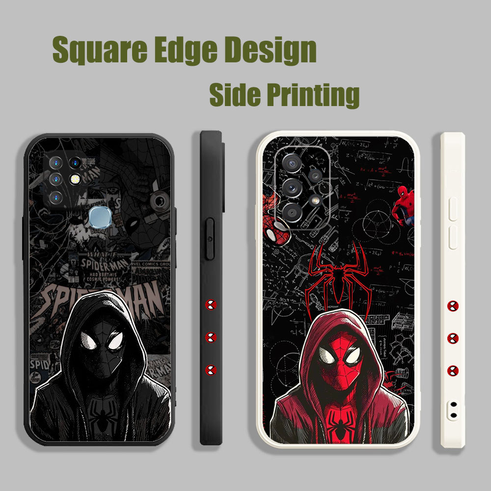 สําหรับ Vivo Y91/Y93/Y91i/Y95 Y91C Y15A Y15S Y53 V11i Z3i S1 V21e Y76 Sipiderman ความงาม KZG09 เคสโท