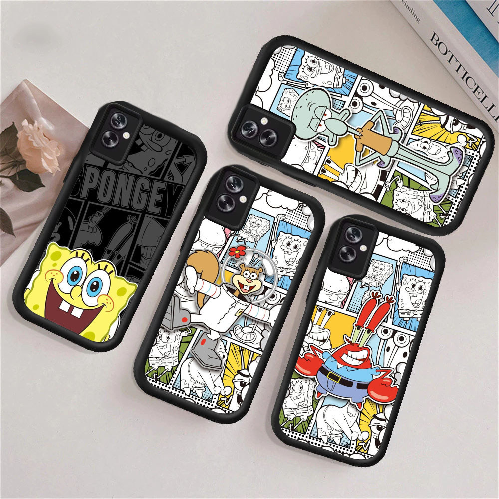 WC43 SpongeBob SquarePants สําหรับ Hp ชุบ Realme Narzo หมายเหตุ SE N63 N53 V13 K9X Q3 GT NEO6 50 8S 
