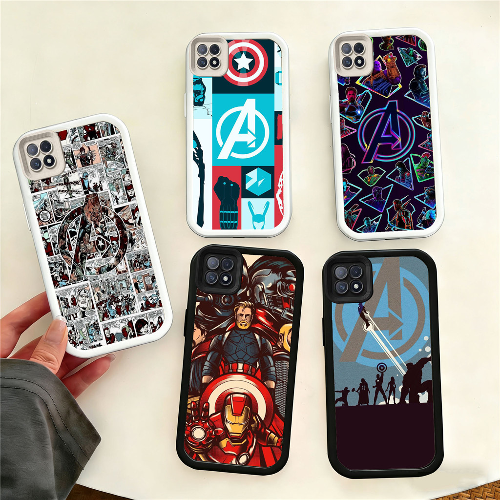 WC50 AvengerปลอกสําหรับHpชุบOPPO A7 A72 A57 A58 A57e A57s A76 A5S A74 2018 5GวัสดุTPU