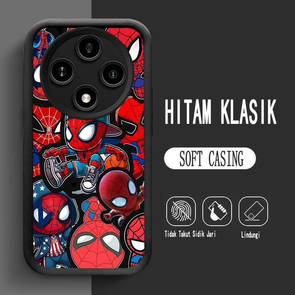 Y-6 เคสซิลิโคน Spider-Man สําหรับ Xiaomi POCO C61 C75 Redmi A3X A3 X7 X3 14C Pro 5G กรณี