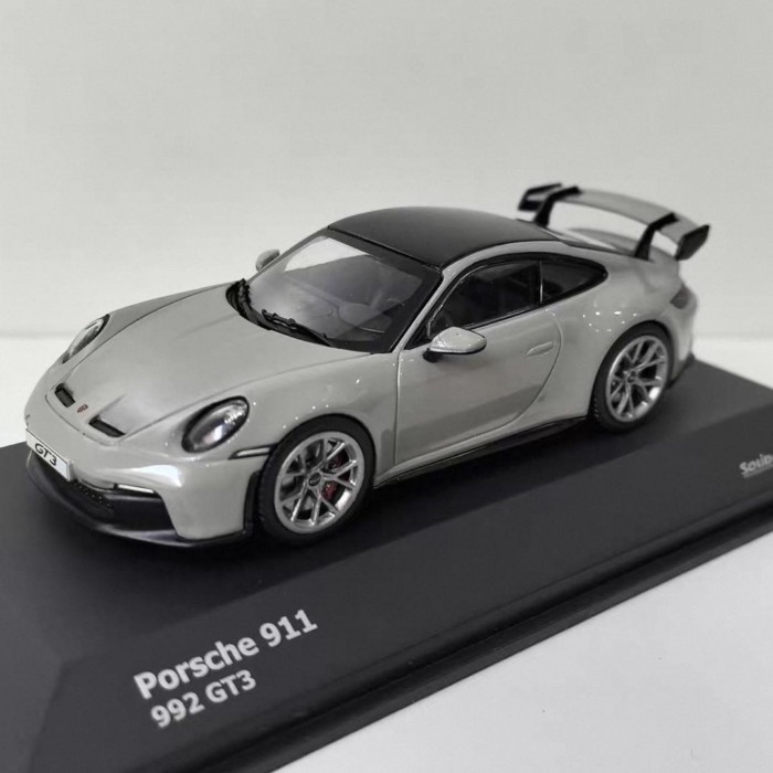 SOLIDO 1/43 PORSCHE 911 1992 GT3 PORSCHE รถรุ่นโลหะผสมออกจากพิมพ์รถรุ่น