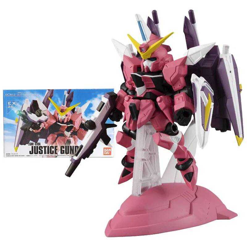 Bandai Gundam Model Kit Anime Figure PB MSE EX28 ZGMF-X09A JUSTICE Genuine Gunpla Model Action Toy