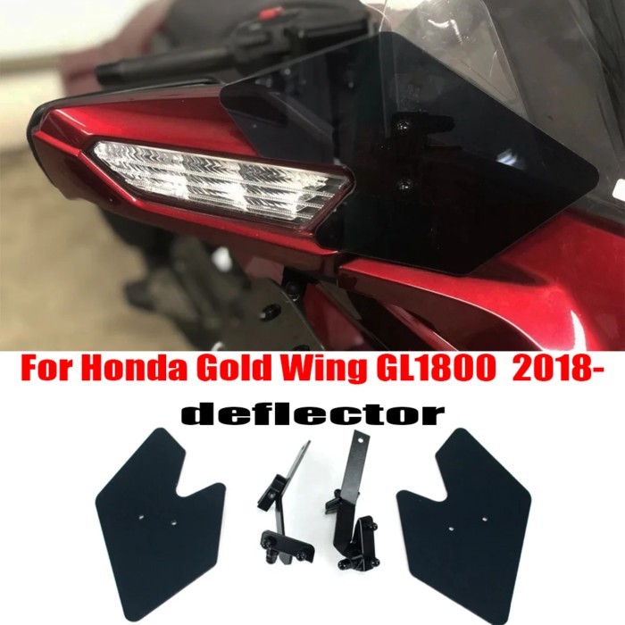 For HONDA Goldwing 1800 GL1800 Adjustable Handguard Windshield Handguard Deflector Goldwing1800 201