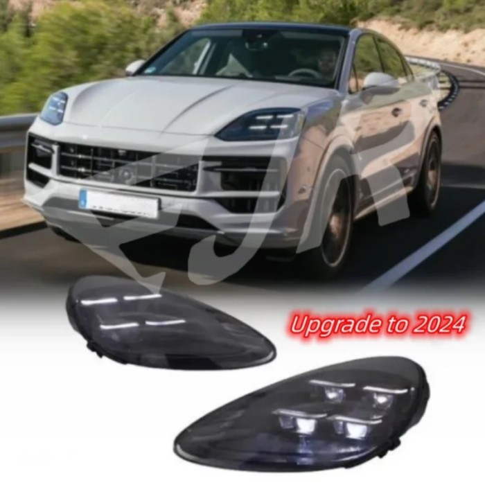 For Porsche Cayenne Headlights 958.1 958.2 2011-2018 Upgrade to 2024 Front Head Lights Car Lamp Acc