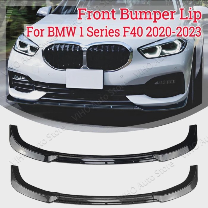 F40 Standard Car Front Bumper Lip Splitter Diffuser Cover Tuning For BMW 116i 116d 118i 118d 120i 1