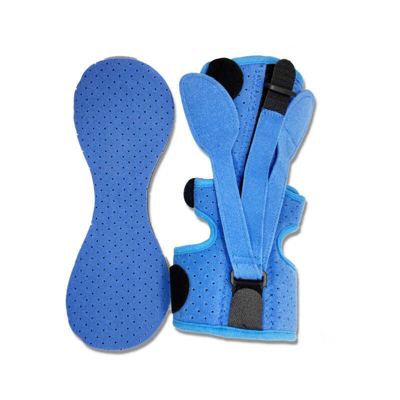 ปวดส้นเท้าส้นเท้า Tendonitis เท้าหย่อนคล้อย Night Splint สามคงที่เข็มขัด Plantar Fasciitis Foot Supp