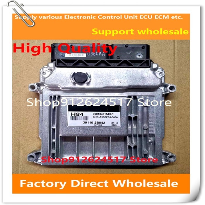 39110-2B042 H84 M7.9.8 ECU 39113-2B052 0458 Engine Computer Board 39140-26AJ0 4J0 Compatible For Hy
