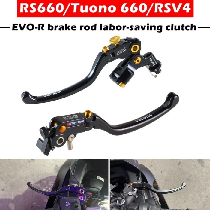 For Aprilia RS660/Tuono 660/RSV4/RSV4-R/RR/RF The New Racing Brake Clutch Lever EVO-R Series