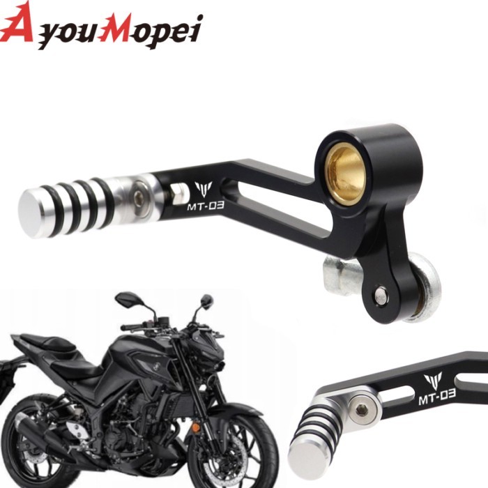 For YAMAHA MT03 MT-03 2015-2020 MT 03 Motorcycle Accessories Aluminum Adjustable Gear Shift Lever S