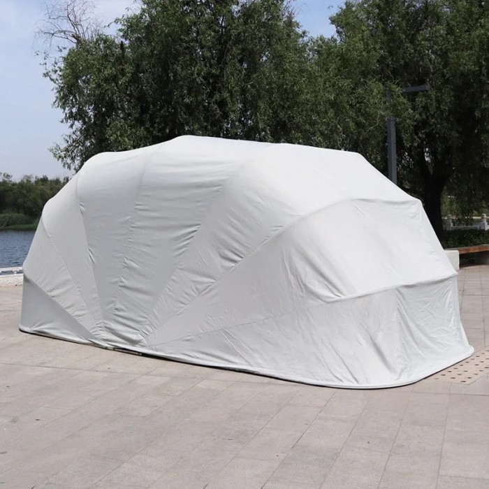Car Tent Portable Manual Waterproof car House shed Foldable Shelter carport Parking Canopy Galvaniz