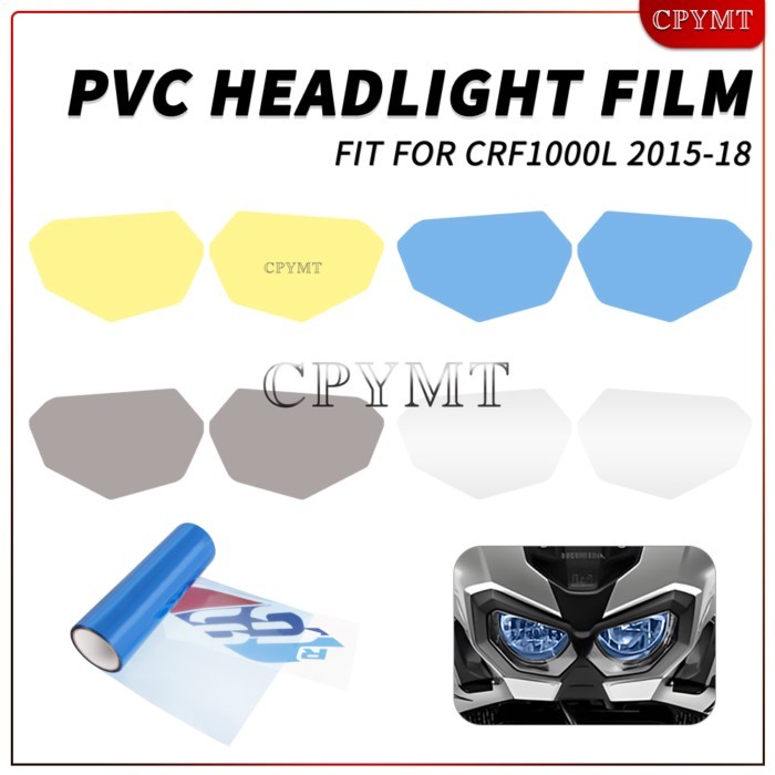 Fit for Honda Africa Twin CRF1000L  2015-2018 Headlight Protective Film Motorcycle Headlight Film S
