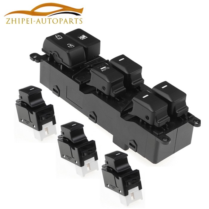 93570-1W155 Drive Side Power Window Control Switch Regulator Button Car 935701W155 93570-1W156 For