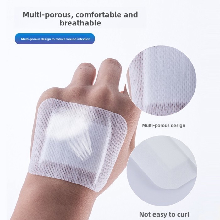 Medical Sterile Disposable Waterproof Self-adhesive Breathable Wound Dressing  Postoperative Wound