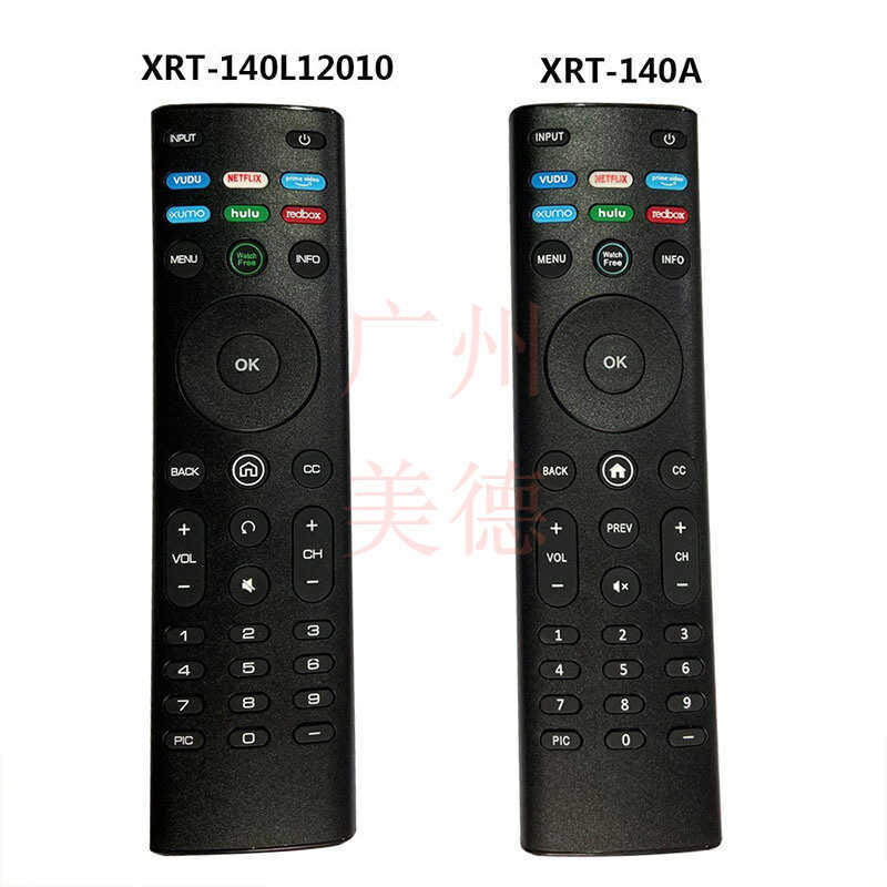 XRT-140A เหมาะสําหรับ VIZIO VIZIO รีโมทคอนโทรลสมาร์ททีวี XRT-140L12010 NETFL