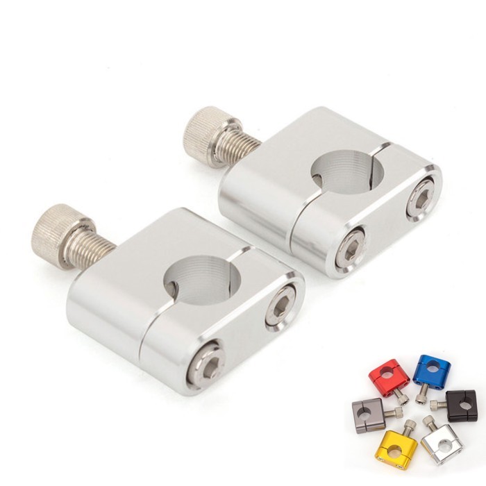 Motorcycle HandleBar Fat Bar Risers Mount Clamp 22mm Adapter Handle Bar Clamps For Protaper MX Endu