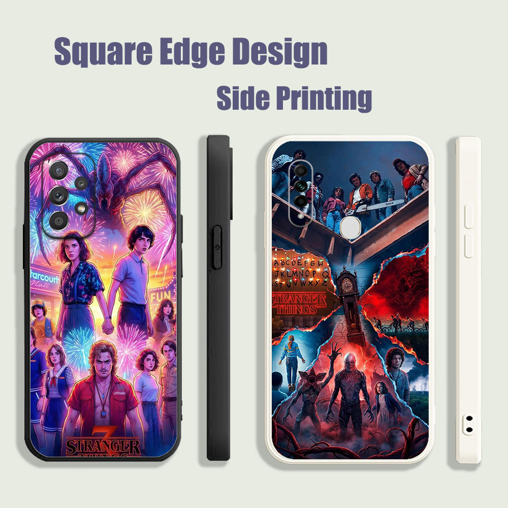 ปลอกสําหรับ Vivo Y15A Y15S Y11S Y1S Y11 Y81 Y81S Y81i คนแปลกหน้าฤดูกาล 5 DJY04 เคสโทรศัพท์ขอบสี่เหลี