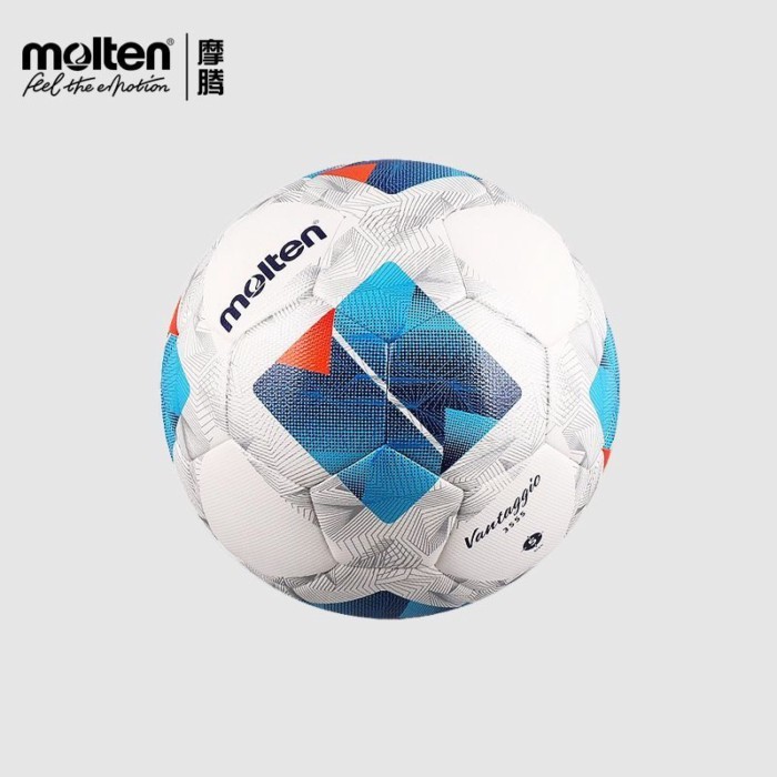 Molten Football FIFA Certified Seamless Thermal Bonding Standard No. 5 F5N3555 สำหรับการฝึกซ้อมในเก