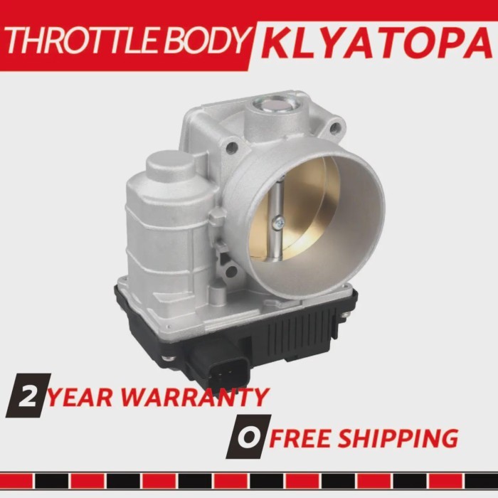 KLYATOPA Throttle Body 161198J103,161198J10C Fit for Nissan Altima 3.5L 16119-8J10C 16119-8J103