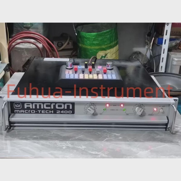 1 PCS Crown TECH2400 Power Amplifier Working