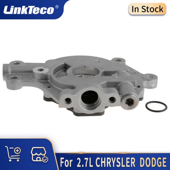 Auto Engine Parts Oil Pump & O-Rings Fit Kit Set 2.7 L V6 98-10 Gas For CHRYSLER 300 CONCORD DODGE