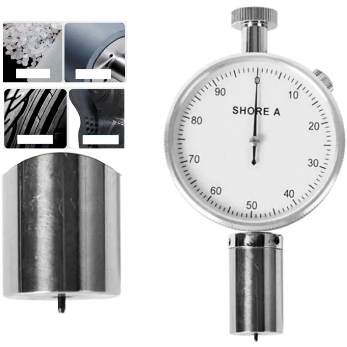 Portable Shore A Durometer Hardness Tester Meter Sclerometer Hardness Tester Gauge With Single Need