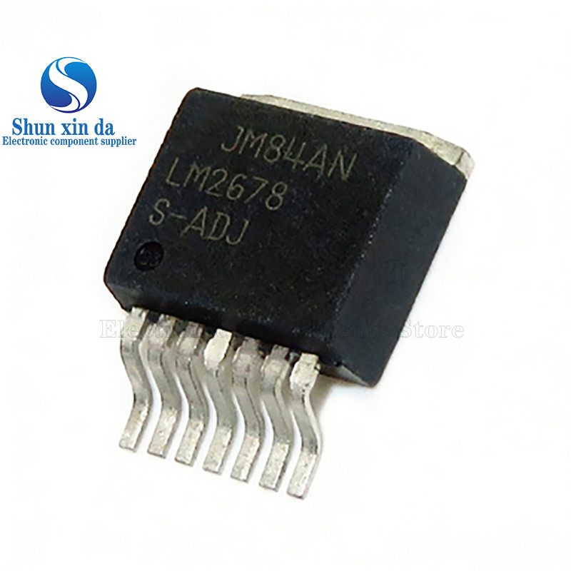 5PCS LM2678S-ADJ TO-263 LM2678 LM2678-ADJ TO-263-7 ใหม่ในสต็อกชิปเซ็ต