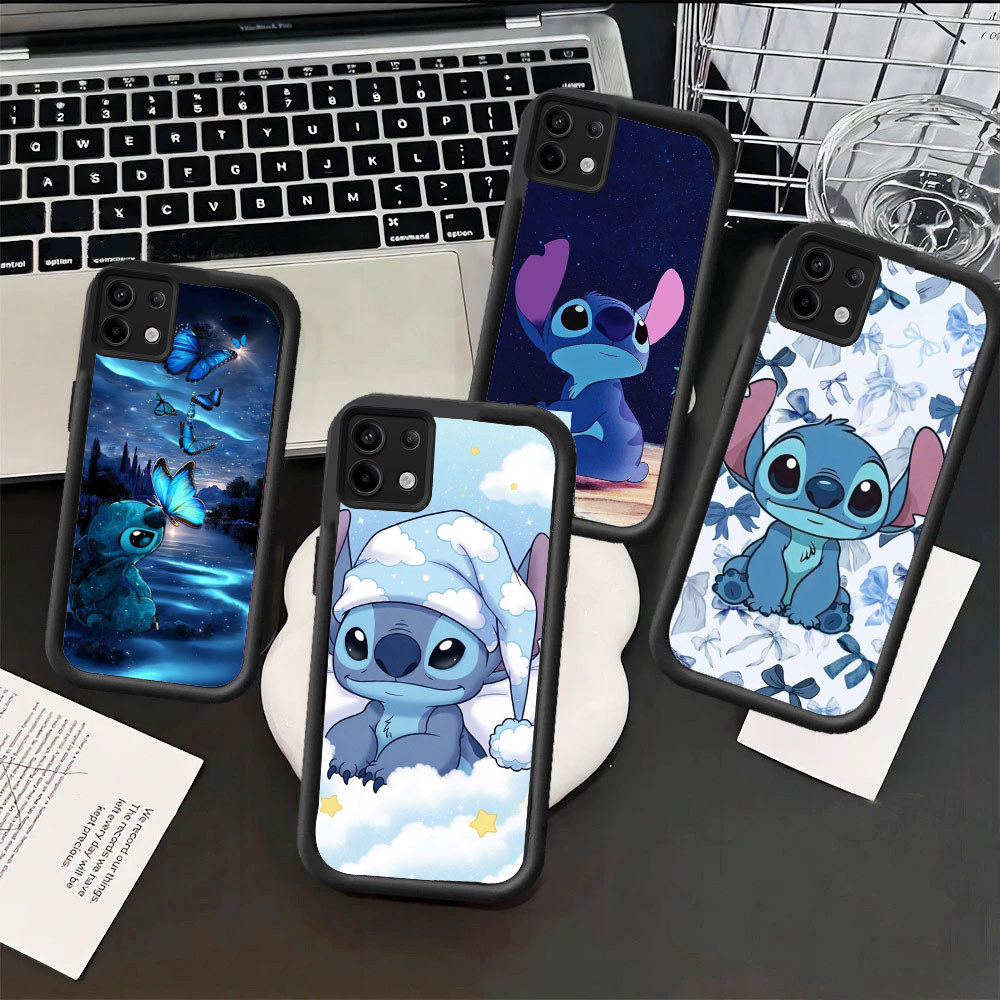 WC2 เคส Animated Stitch สําหรับ Hp ชุบ Tecno ITEL Infinix Spark Pova POP Zero 5 P55 RS4 8 A70 GO 30 