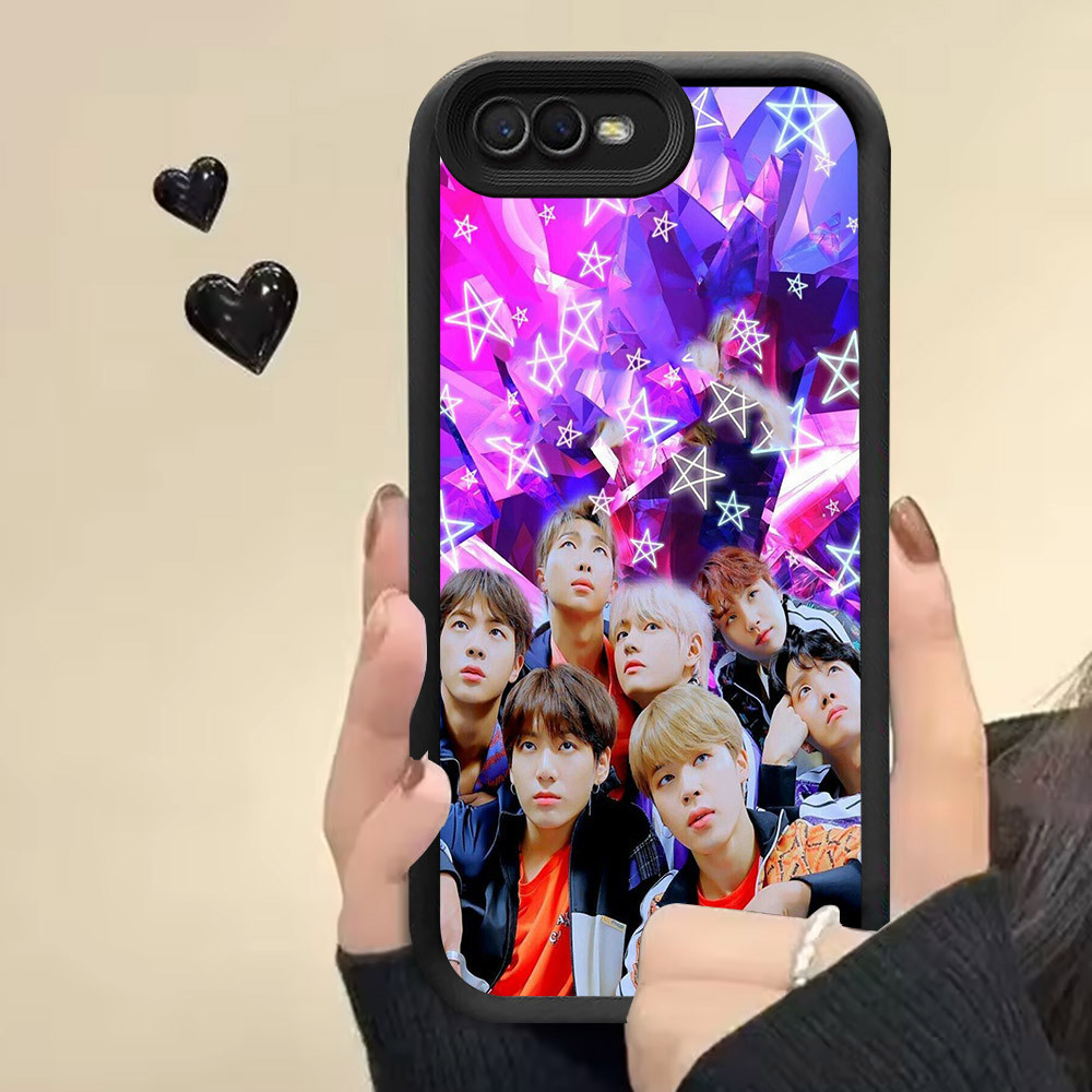 R19 K-POP Boy ปลอกซิลิโคนสําหรับ OPPO A12E A39 A83 A1K A3S A37
