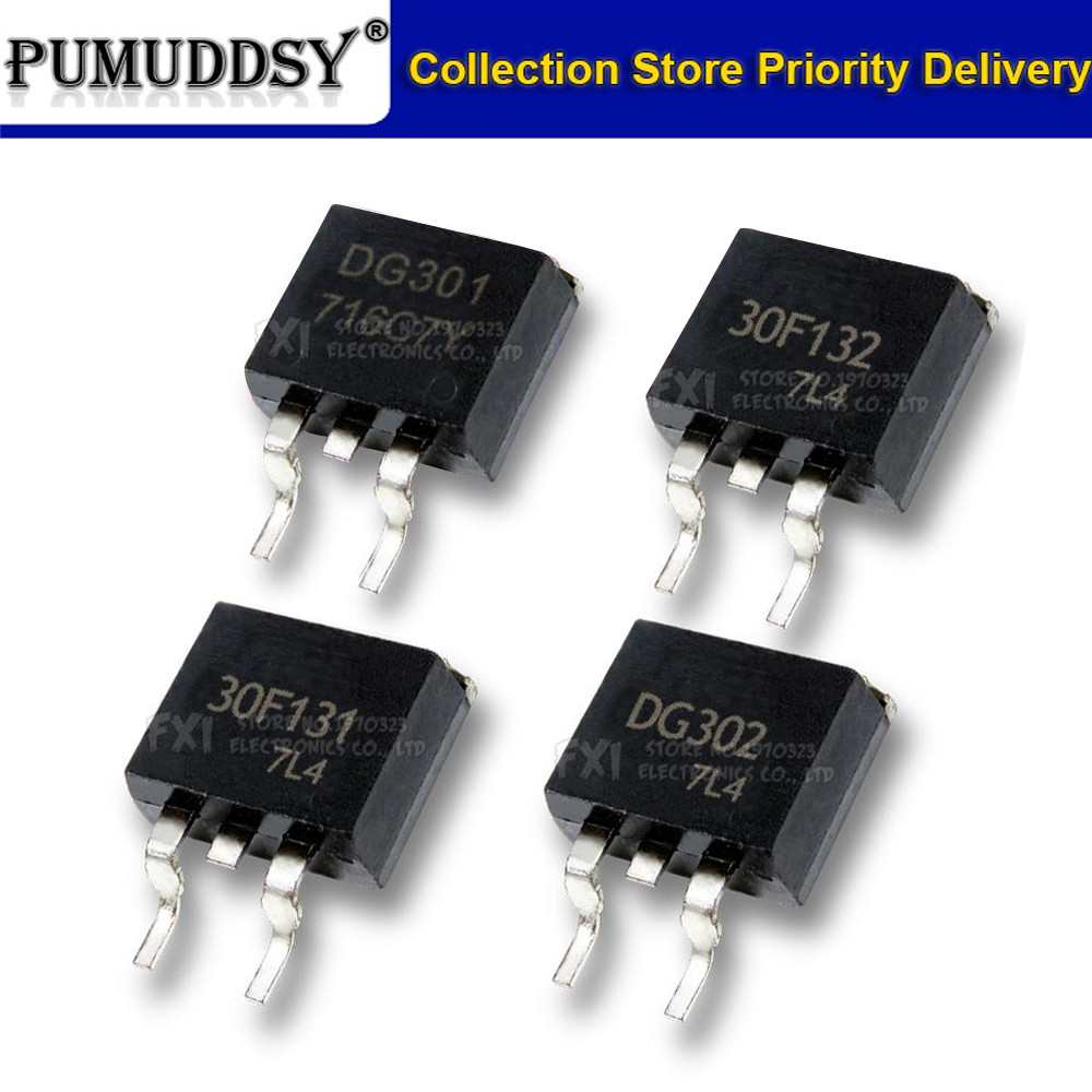 10PCS DG302 DG302 TO-263 TO263 SMD DG301 GT30F131 30F131 GT30F132 30F132 ใหม่เดิม