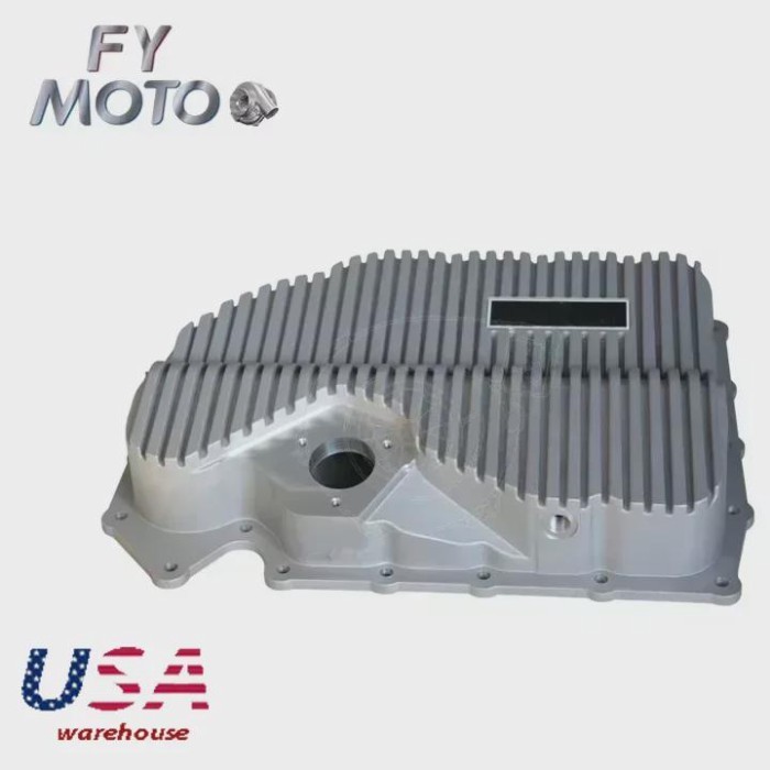 Wholesale Forged aluminum oil pan vertical stripes for Audi S3 EA888.2 EA888.3 Golf 6 7 GTI Skoda O