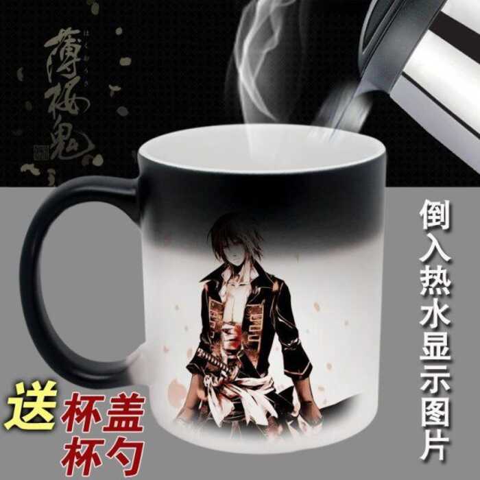 Thin Sakura Kiki Snow Village Chizuru Toho San Animation สินค้าเปลี่ยนสีถ้วยแก้วของขวัญที่ไม่ซ้ํากัน