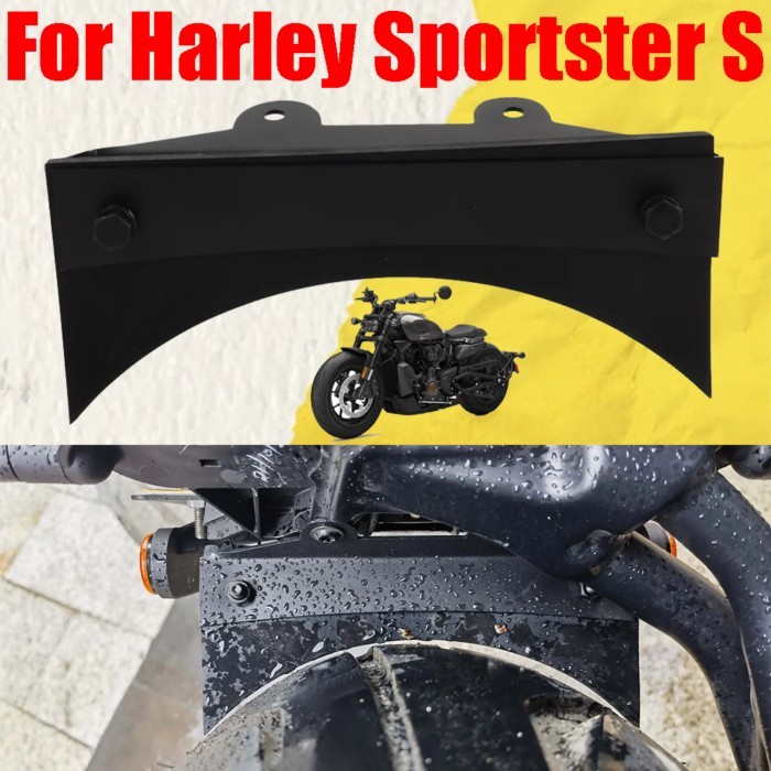 For Harley Davidson Sportster S RH 1250 RH1250 RH1250S Motorcycle Accessories Rear Wheel Fender Mud