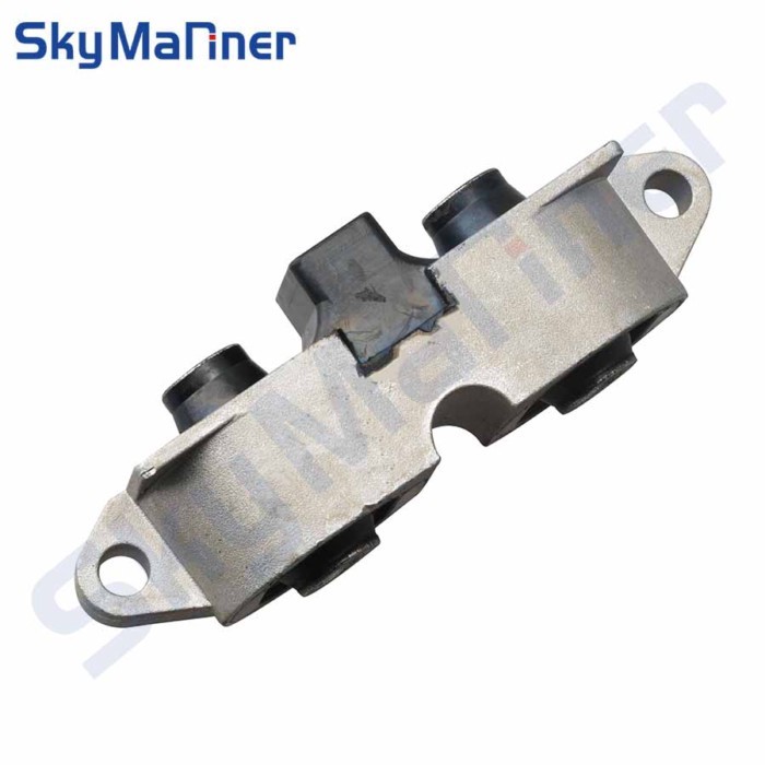 Rubber Mounted Damper 68T-44517-00 for Yamaha Outboard Engine 8HP 9.9HP F8 F9.9 Boat Engine Replace
