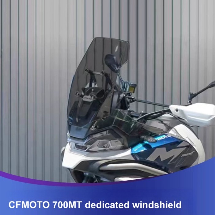 For CFMOTO 700MT 700 MT 700-MT MT700 Motorcycle Wind Screen Front Glass Windshield Modification Hei