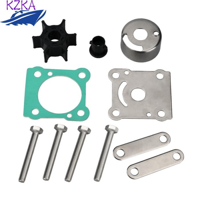 6N0-W0078 Water Pump Impeller Kit For Yamaha Outboard Engine 2T 6HP 8HP 18-3460 6N0-W0078-A1 6N0-W0