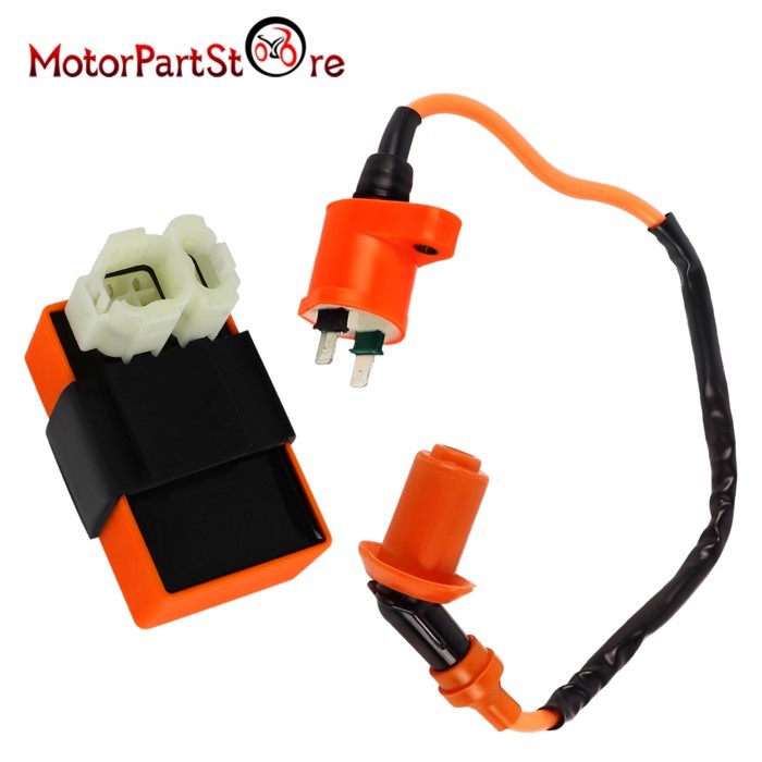 High Performance CDI Box & Ignition Coil for Honda TRX300 XR50 XR70 XR80 XR100 XR600R XR500R XR350R