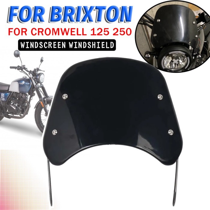 For Brixton Cromwell 125 250 BX125 BX125R  BX150 Accessories Windshield Wind Deflector Windscreen F